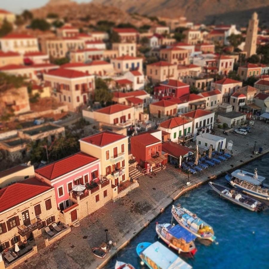 Chalki Town House Galini 아파트 외부 사진