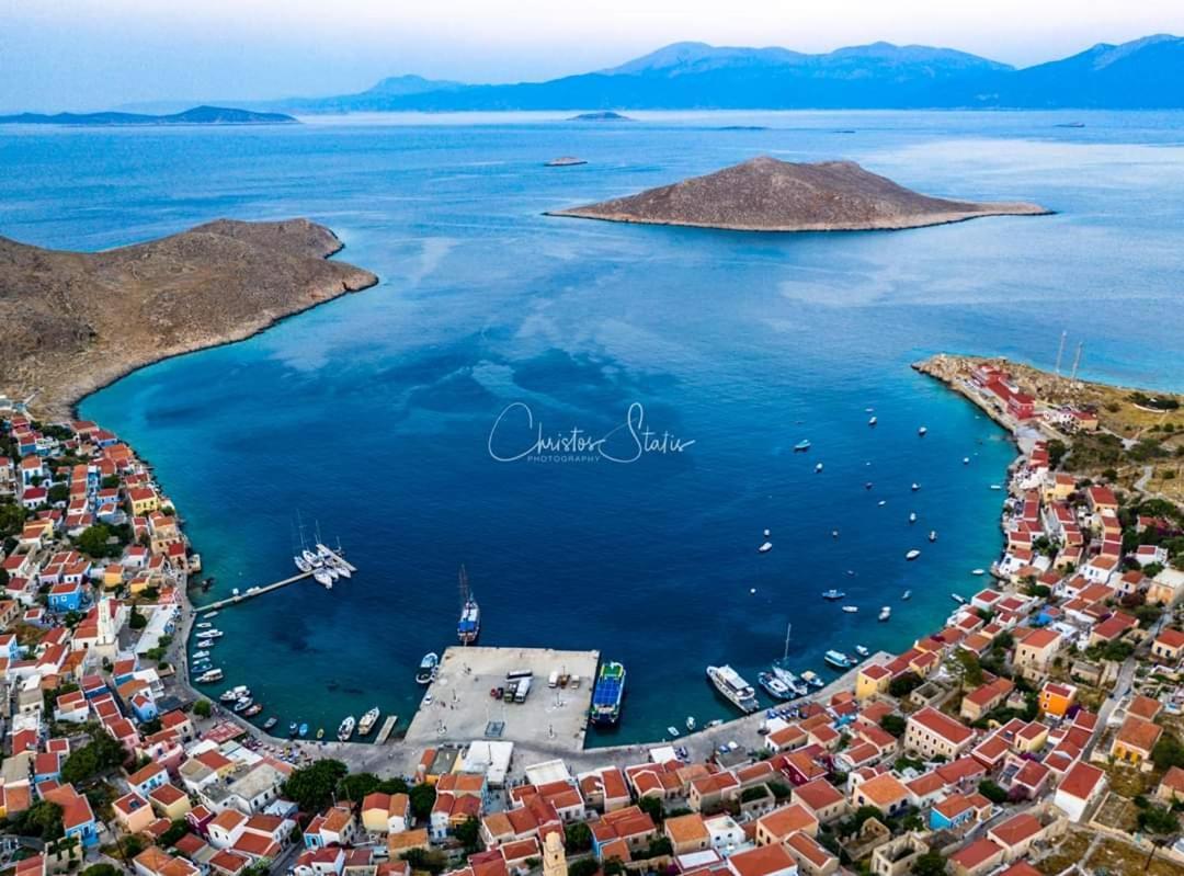 Chalki Town House Galini 아파트 외부 사진